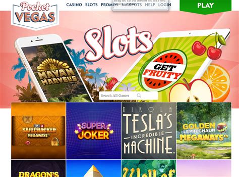 Pocket vegas casino aplicação